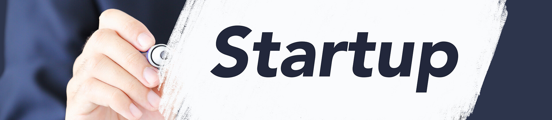 Startup sign